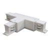 Коннектор Т-образный левый Пластик Белый TRA005CT-31W-L Technical