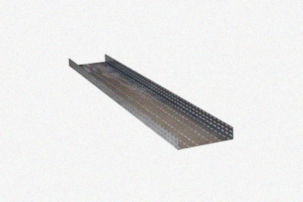 Лоток глухой ЛМГ 500х65х2000 УТ1,5, горячее цинкование S1,5