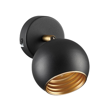 Подсветка G9 40W 220V NERUNI черный с бронзой LUMION