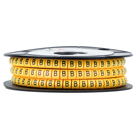 Маркер кабельный 2,5 мм2 "B" (1000 шт) (ЕС-1) PROxima EKF