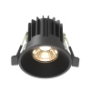 Встраиваемый светильник LED 7Вт Черный IP20 Downlight DL058-7W3K-B Technical Maytoni