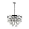 Подвесной светильник 5*E14 40Вт Хром IP20 Linn MOD091PL-05CH Maytoni