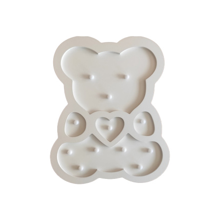 12-176 Светодиодный ночник "Мишка", теплый белый, 2хААА, МДФ, 240х33х298мм APEYRON