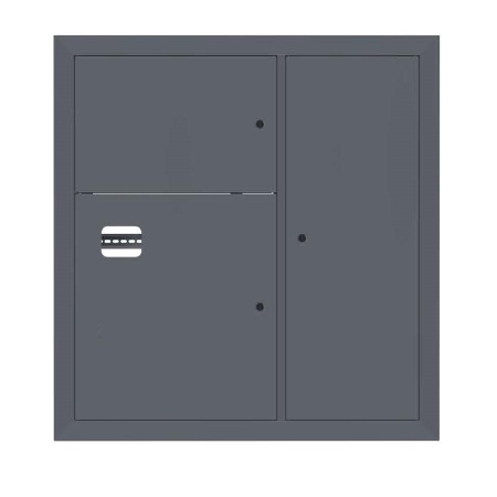 Щит этажный 1 кв, RAL7024 (1000х950х150) PROxima EKF