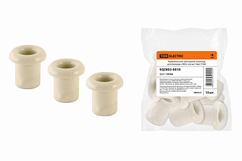 Керамический проходной изолятор для провода «ЭКО» сосна (10шт) TDM