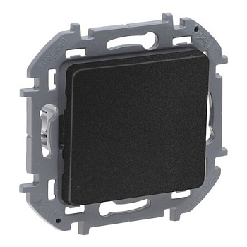 INSPIRIA Механизм выключателя СУ 1 кл 10А антрацит IP20 Legrand