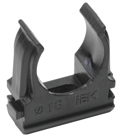 Держатель с защёлкой CF16 черный (10шт/компл) IEK