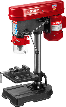 350 Вт, 13 мм, вертикально-сверлильный станок, настольный ЗУБР