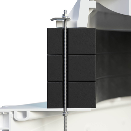 Монтажный набор крепления колец и люков DKC