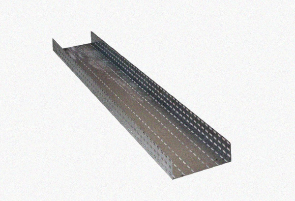 Лоток перфорированный ЛМ 100х65х2000 УТ1,5, горячее цинкование, S1,0