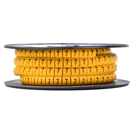 Маркер кабельный 2,5 мм2 "7" (1000 шт) (ЕС-1) PROxima EKF