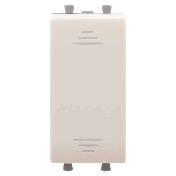 Переключатель модульный, "Avanti", "Ванильная дымка", 1 модуль DKC