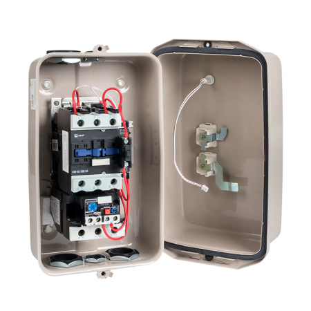 Пускатель в корпусе IP65 КМЭ 40А 400В с РТЭ Ir-30-40А и индик, PROxima EKF