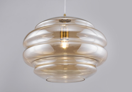 Подвесной светильник 1*E27 60Вт Латунь IP20 Ruche P078PL-01AM Maytoni