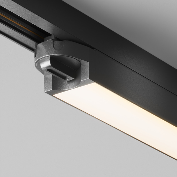 Трековый светильник LED 12Вт Черный IP20 Single phase track system Unity TR000-1-12W3K-B Technical Maytoni