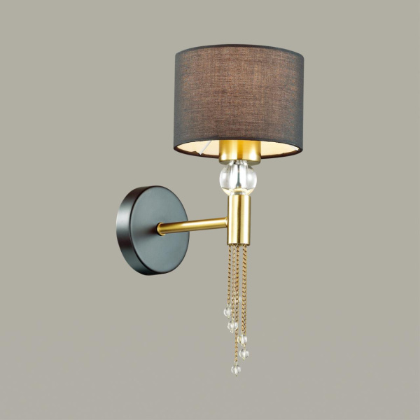 Бра E27 60W 220V SANTIAGO античная латунь,черный LUMION Бра E27 60W 220V SANTIAGO античная латунь,черный LUMION