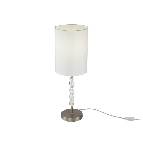 Настольная лампа 1*E14 40Вт Никель IP20 Cube MOD011TL-01N Maytoni