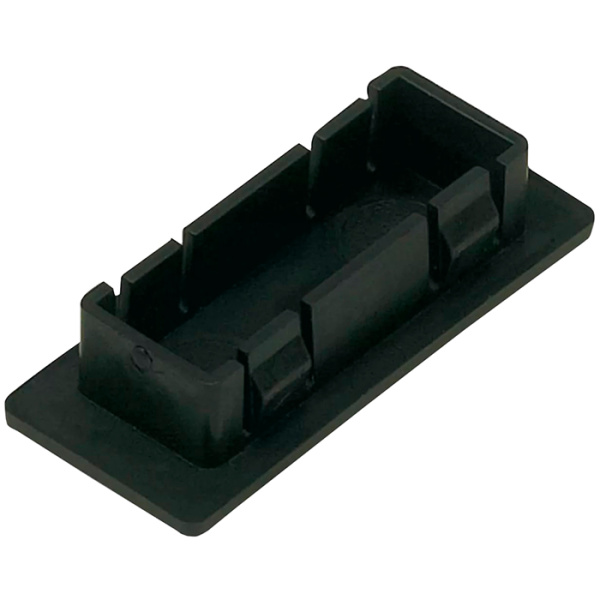 Заглушка SC duplex/LC quadro пластик черный 