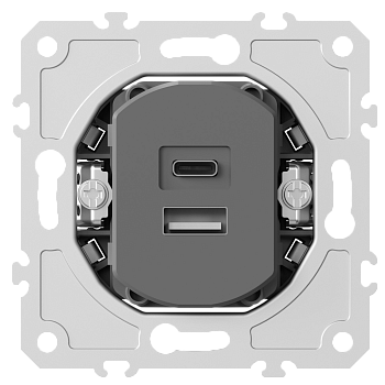 Donel USB зарядное устройство 12Вт, 3100мА, тип A+С, серия DB