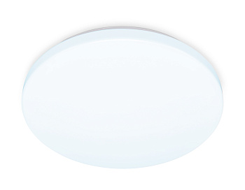 Потолочный светодиодный светильник FZ1010 WH белый 30W 6400K D370*55 (Без ПДУ) Ambrella Light