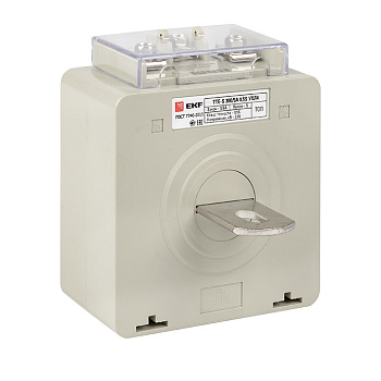 Трансформатор тока ТТЕ-A-300/5А с клеммой напряжения класс точности 0,5S PROxima EKF