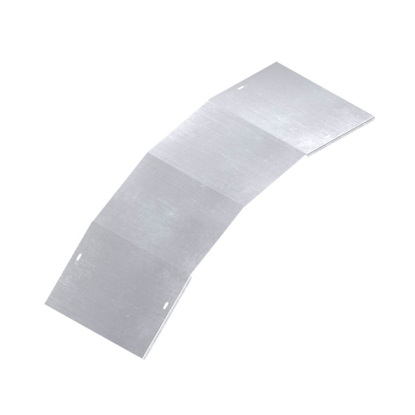 Крышка на угол вертикальный внешний 45 градусов, 80х500 R600, горячеоцинкованная DKC