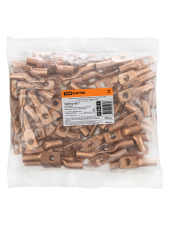 Наконечник кабельный медный под опрессовку ТМ 25-8-8 ГОСТ 7386-80 TDM