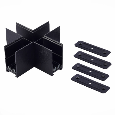 X-образный соединитель Skyline 220 Черный ST015.422.21 ST LUCE