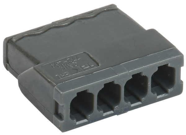 Строительно-монтажная клемма СМК 772-244 компактная с пастой IEK