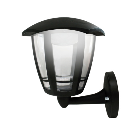 11-188 Св-к садово-парковый, светод-й, наст-й вверх, «Дели 1», 8Вт, 6-ти гран., 720Лм, 6500К, черн APEYRON