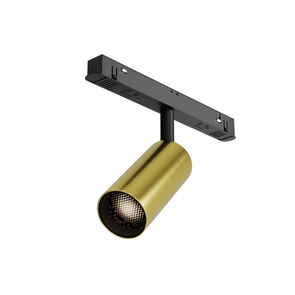 Трековый светильник LED 5Вт Черный и Латунь IP20 Magnetic track system Exility TR032-2-5W4K-M-BBS Technical Maytoni Трековый светильник LED 5Вт Черный и Латунь IP20 Magnetic track system Exility TR032-2-5W4K-M-BBS Technical Maytoni