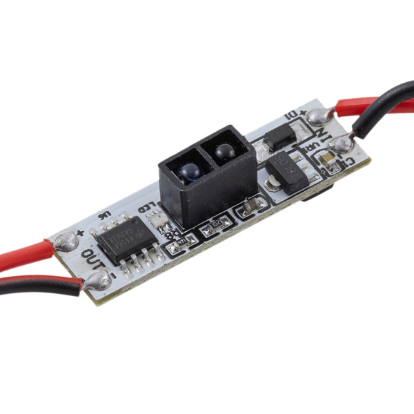 ИК выключатель на препятствие в алюминиевый профиль , монохром., 12/24В, 48/96Вт, IP20, 33x10x4,8мм. APEYRON