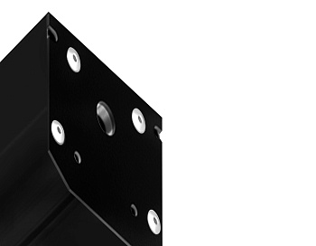 Заглушка для корпуса в натяжной потолок для магнитного шинопровода Magnetic GL3623 BK черный (2шт.) Ambrella Light