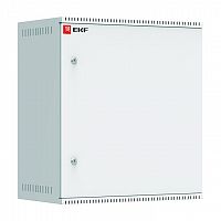 Шкаф телекоммуникационный настенный 12U (600х350) дверь металл, Astra серия PROxima EKF
