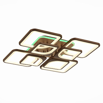 Светильник потолочный Кофейный/Белый LED 1*224Вт RGB 10Вт 3000-6000К SLE500472-08RGB EVOLED