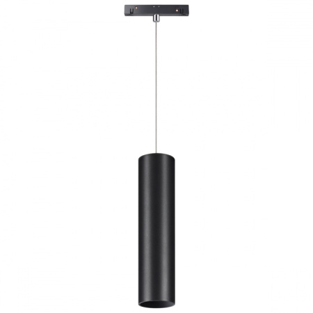 Трековый св-к для низков.шинопровода IP20 LED 4000K 18W 48V FLUM черн NOVOTECH