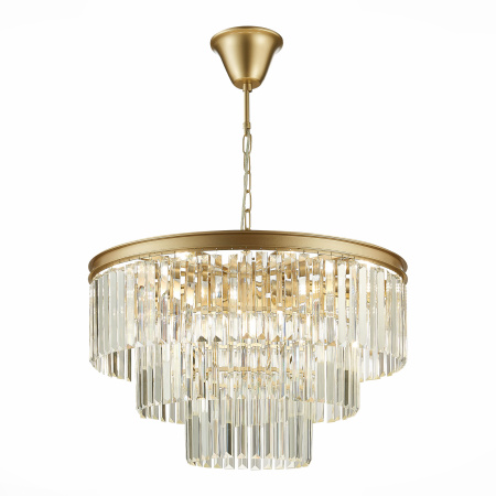 Люстра подвесная шампань/прозрачный E14 12*40Вт SL1624.203.12 ST LUCE