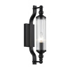 Настенный светильн.E14 1*40W IP44 TOLERO черный/прозрачный/стекло ODEON LIGHT