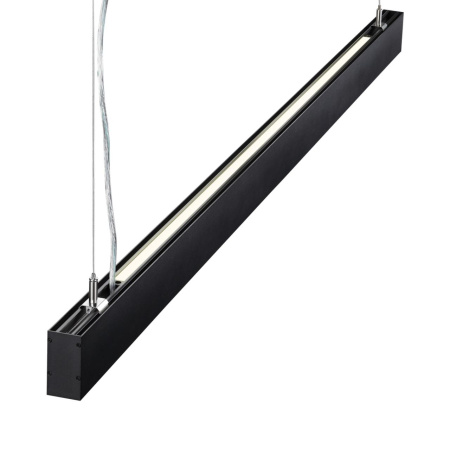 Св-к подвесной св/д IP20 LED 4000K 40W вниз + 12W вверх 220V ITER черный NOVOTECH