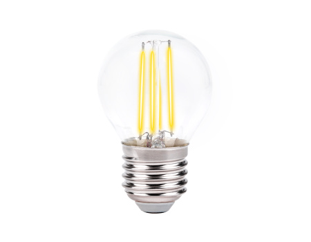 Светодиодная лампа Filament LED G45-F 6W E27 4200K (60W) Ambrella Light