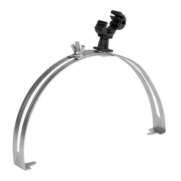 Держатель коньковый регулируемый с пластиковым фиксатором 130-240мм Ni PROxima EKF