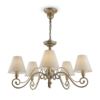 Люстра 5*E14 40Вт Золото Антик IP20 Provence 11 E3-05-H-LMP-O-25 Maytoni