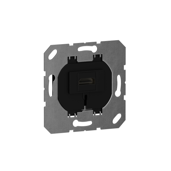 Donel механизм HDMI 2.0a, черный, разъем Type A 180° 4K Full HD @ 48 Hz 3D, HDR Video, 18.0 Gbit/s, серия STRS Donel механизм HDMI 2.0a, черный, разъем Type A 180° 4K Full HD @ 48 Hz 3D, HDR Video, 18.0 Gbit/s, серия STRS