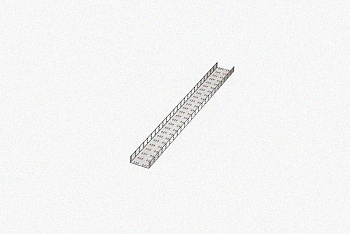 Лоток замковый перфорированный ЛМЗ 400х50х3000 УТ1,5, горячее цинкование, S1,5