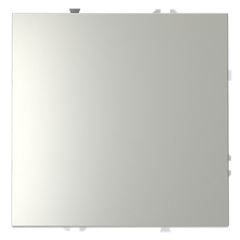 Перекрестный переключатель встраиваемый Voltum S70 одноклавишный 10А, (сталь)