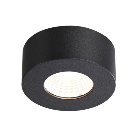 Потолочный св-к IP20 LED 7W 771Лм 3000K BENE черный/металл ODEON LIGHT