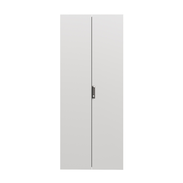 Дверь сплошная двухстворчатая для IT-CQE 1200 x 800 RAL7035 DKC Дверь сплошная двухстворчатая для IT-CQE 1200 x 800 RAL7035 DKC