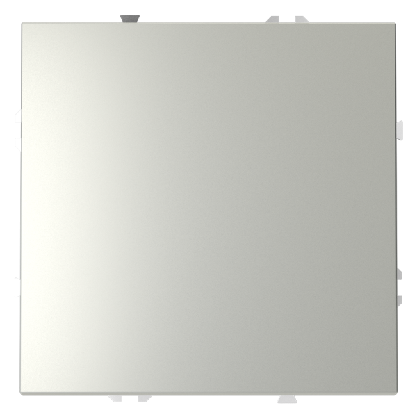 Выключатель встраиваемый Voltum S70 одноклавишный 10А, (сталь)