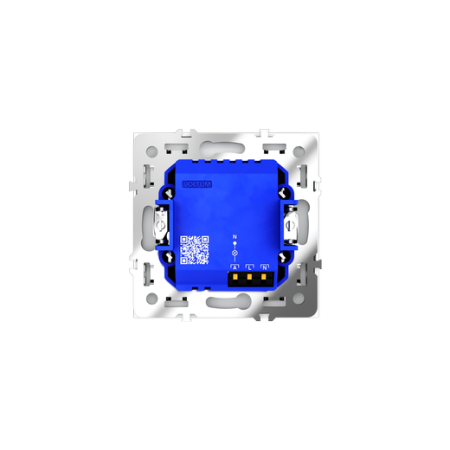 Датчик движения встраиваемый Voltum S70, (белый матовый)