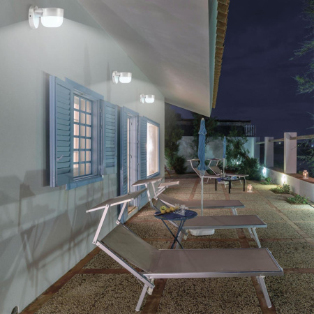 Ландшафтный настенный св-к LED 4000K 12W 220V OPAL белый NOVOTECH